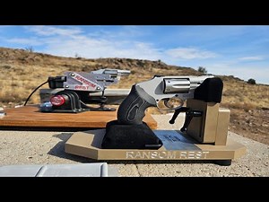 Smith and Wesson 642 Ultimate Carry J Frame Lipseys Exclusive Ransom Rest 50yrds AFR test.