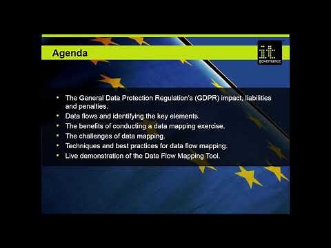 Webinar: Conducting a data flow mapping exercise under the GDPR