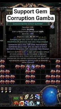 How to Gamble a Divine Orb | POE 1 #pathofexile #mirage #shorts