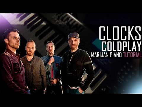 How To Play: Coldplay - Clocks | Piano Tutorial Lesson + Sheets