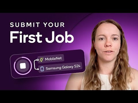 Qualcomm AI Hub Tutorial 2: Submitting your first job