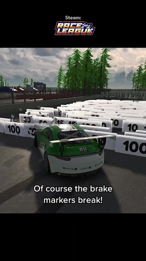 Break markers brake? #fyp #gamedev #gaming #racing #cars #pcgaming #simracing #steam