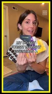 62K views · 109 reactions | She's a jet-setter ✈️ If you're about to take off for the summer, don’t forget these in-flight essentials (via jackiecamardo on TikTok) | NowThis | Facebook