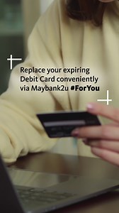 3.3K views · 55 reactions | While we are using our Debit Cards almost every day, we tend to forget that our Debit Card has an expiry date. Here’s a reminder #ForYou to check the expiry of your Debit Card today. If it is expiring or has expired, don’t worry as you can replace your Debit Card online via Maybank2u in just few clicks at your convenience. For more info, visit https://maybank.my/3IioSyO. #MaybankCards | Maybank | Facebook
