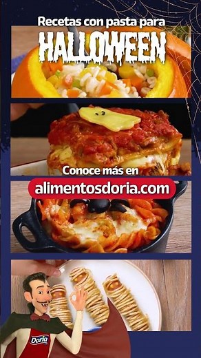Doria recipes for a delicious Halloween