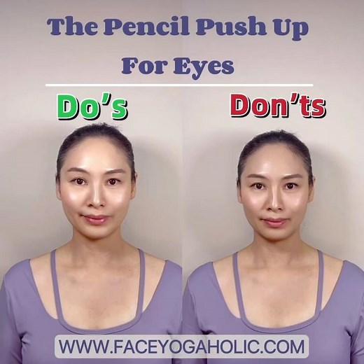 The Pencil Push Up for the Eyes