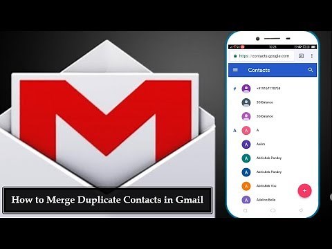 How to Merge Duplicate Contacts in Gmail