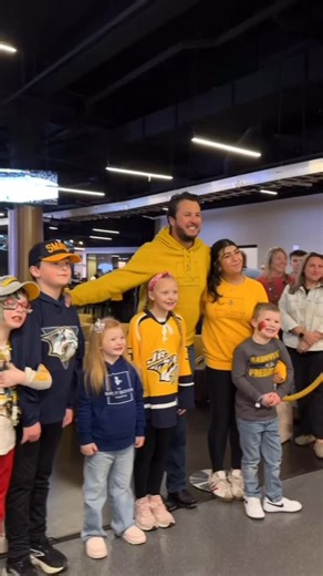 Luke Bryan Official on Instagram: "Word on the street is we had a great time celebratin Hockey Has Heart Night with @predsnhl."