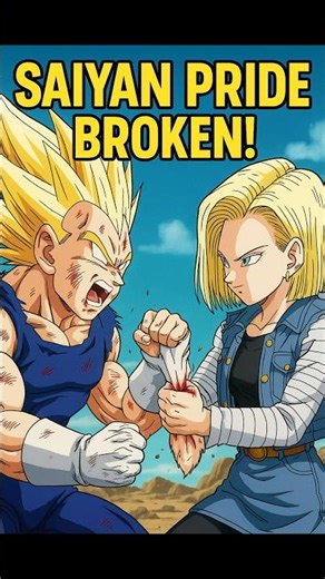 Vegeta vs Android 18 💥 Saiyan Pride Shattered!