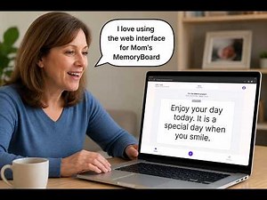 Using MemoryBoard on a Web Browser | Tutorial for Family Caregivers