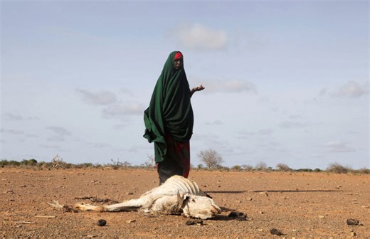 Famine propelled by conflict and climate change threatens millions in Somalia