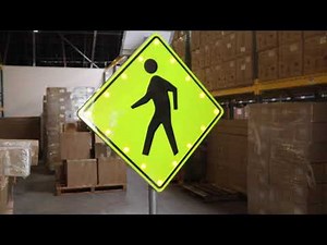 HOW TO: Flashing Traffic Sign Installation Video