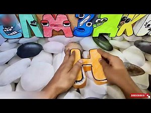 Papercraft Russian Alphabet Lore: Making the Letter Н