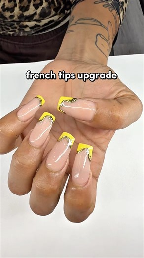 The Coolest French Tips Right Now #rockstarnailskc#nailart #nails#naildesign #rockstarnails #french