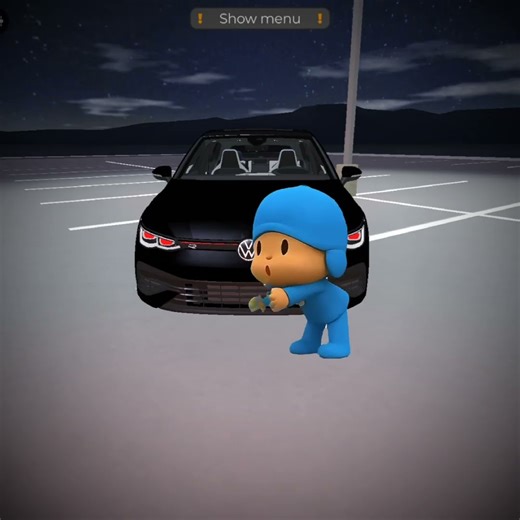 Roblox Pocoyo X Golf #golf #pocoyo ##roblox #drivingempire #wolksvagem