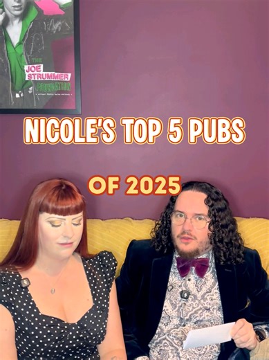 We went to over 120 pubs this year and we'd like to share with you our own top 5 pubs. Today is Nicole's! Thanks for enjoying our videos this year. We love you all!