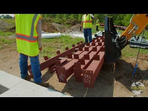 Steel Tube Column Layout - Video for Builders and Customers
