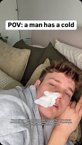 226K views · 10K reactions | On the brink of death with severe sniffles @halls_us #Halls #HallsManColdReliefKit #coldrelief #mancold #manfluseason #manfluenza #HallsPartner #ad | TuckerComedy | Facebook