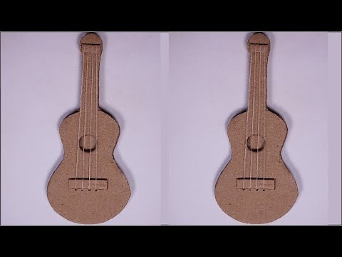 Como Hacer Una Guitarra Con Material Reciclado