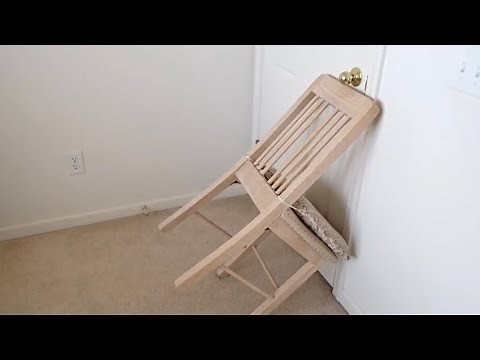 How to Block a Door With a Chair Backwards