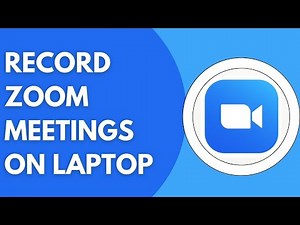 How To Record Zoom Meeting On Laptop
