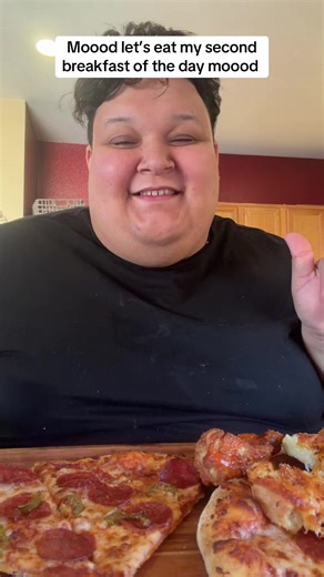 Enjoying Domino's Pizza Mukbang Experience