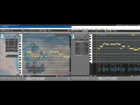 Quick look & comparison of Hatsune Miku NT Prototype/Piapro Studio NT vs Miku/Piapro Studio V4X