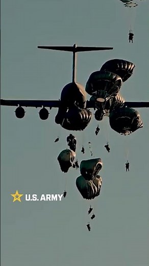 POV: U.S. Army Airborne Paratrooper #Airborne #Army