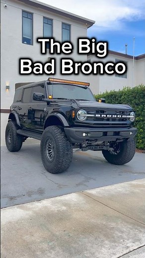 Custom built 2026 Ford Bronco on 40s #broncos #40s #liftedtrucks #ford #fordbronco #7inch