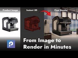 From Product Photo to 3D Model in Minutes – AI for ArchViz Workflows
