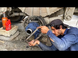 Truck Gear Tube Thread Restoration Without Workshop