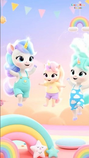 Baby Unicorn Playground Cartoon 🌈 Cute Unicorns Playtime for Kids
