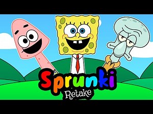 My Sprunki OC: SpongeBob, Patrick Star, Squidward (from SpongeBob)