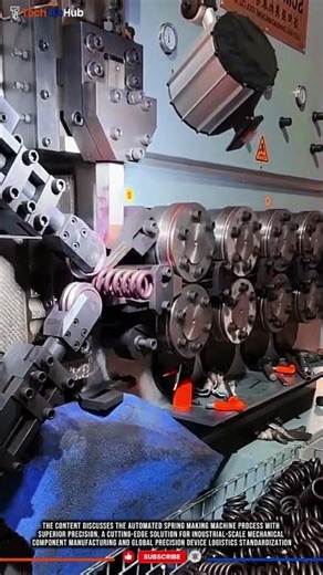 Innovation Spring Maker: Uniform Results, High Speed & Specification Flexibility #tech