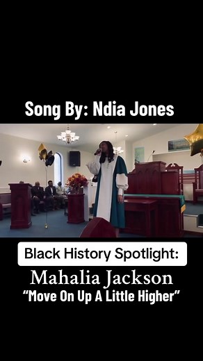 Move On Up A Little Higher | Mahalia Jackson #blackhistorymonth #february #fyp #fppppppppppppppppppppppp #onthisday #letshavechurch #viral #fypツ #fypツ #mahaliajackson
