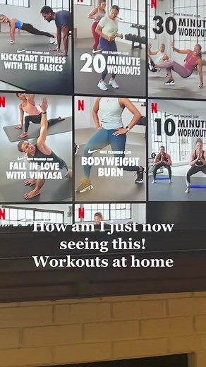 Workouts on netflix! #nike #workout #homelife #fy #lifestyle #DoritosTriangleTryout #2023