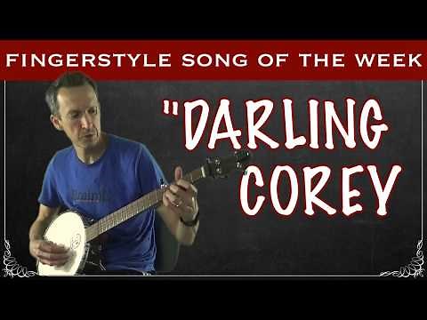 2 Finger Thumb Lead Banjo Song and Tab of the Week: "DARLING COREY"