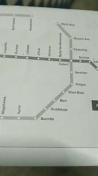 #longviralvideo ROUTE MAP o MGA STATIONS NG TREN NG " LRT1, LRT2 at MRT3 "