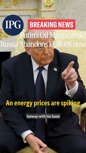 Putin's Master Move: Cutting Europe's Gas at the Worst Possible Moment | International Power Game
