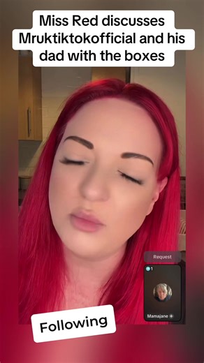 Miss Red Talks About Mruktiktokofficial and His Dad