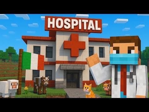 I Opened A Hospital For Italian Brainrots In Minecraft