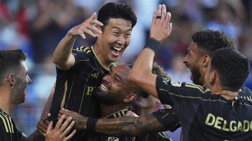 Heung-min Son se estrenó a lo grande en la MLS con golazo de tiro libre - La Opinión