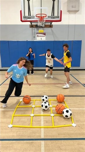 Sports Tic Tac Toe Race!