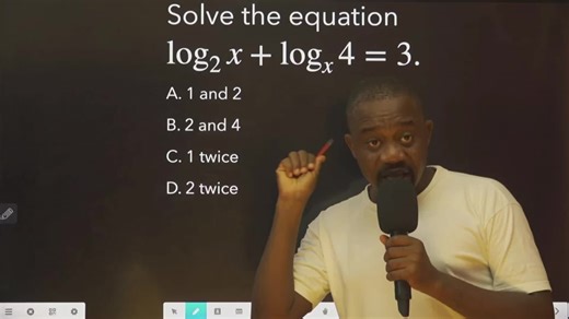 How to solve math #4- #logarithm #exponents #gcsemaths #sat #ukmath #mathteacher #learnontiktok #learnmath #algebra #derivatives #exponentialequations #equation #fyp #viralvideo