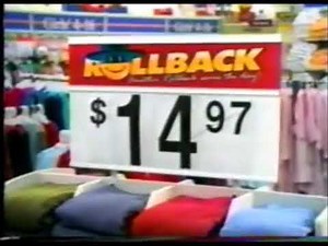 Walmart Commercial - Rollback - Zorro (2001, USA)