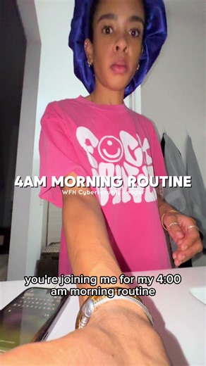 POV: You lead teams, make hard decisions, and carry everyone else’s needs…but your day still starts with you. My 4 AM morning routine as a work-from-home cybersecurity leader isn’t about hustle culture or perfection. It’s about protecting my energy before I start protecting everything else. If you’re a woman who wears a lot of hats, leader, partner, caregiver, problem-solver, this is your reminder that pouring into yourself first isn’t selfish, it’s strategic. You don’t need more discipline. You