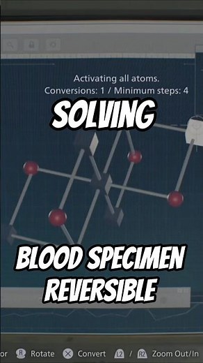 How to solve Blood Specimen Reversible puzzle - Resident Evil Requiem