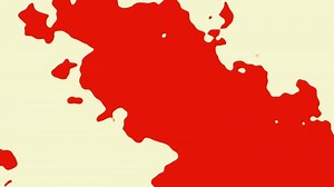 Bold Red Abstract Art Design Background