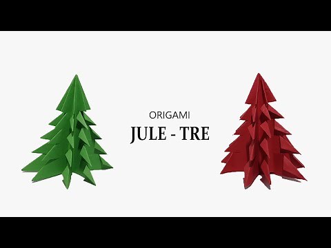 DIY Paper Christmas Tree | Easy Origami Tutorial 🎄