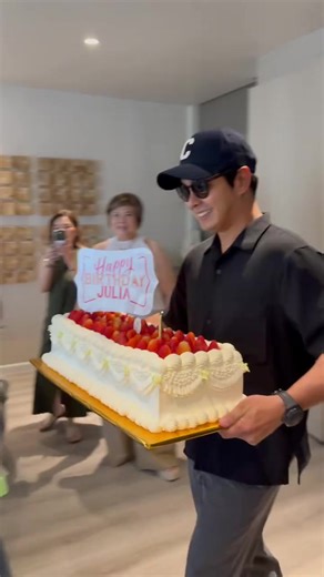 Julia Montes Receives a Sweet Surprise from Coco Martin